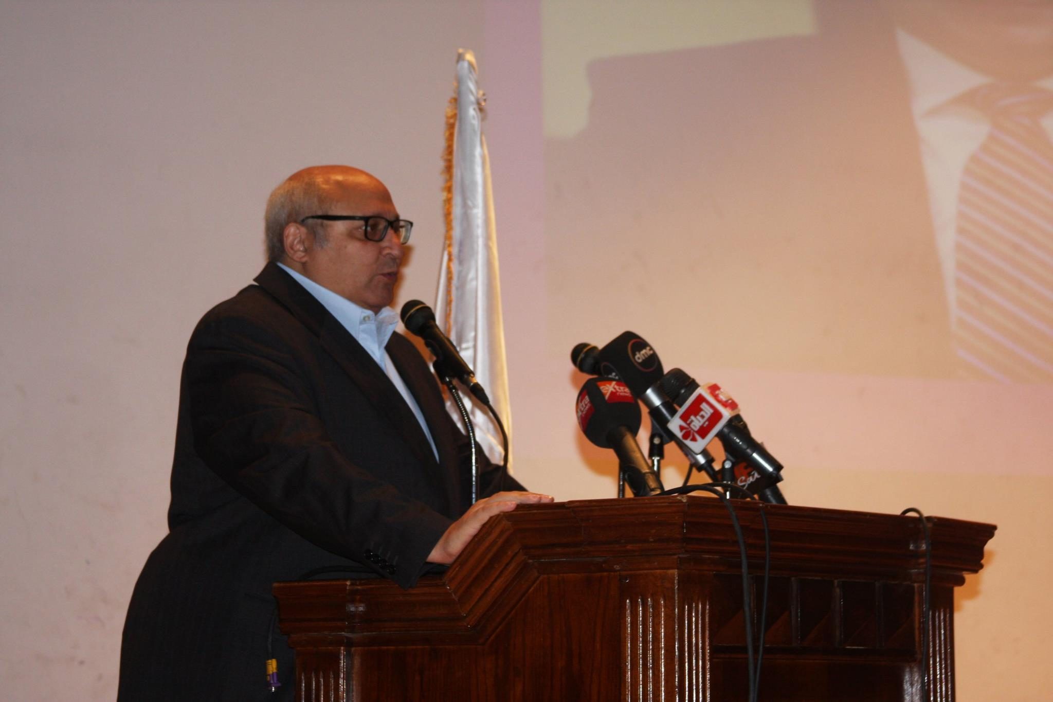 The opening speech of Prof. Abdel Wahab Ezzat, President of Ain Shams University