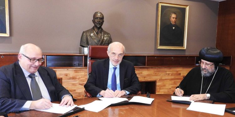 Siglato un accordo di cooperazione con l’Università Ain Shams e il Centro culturale Copto Ortodosso