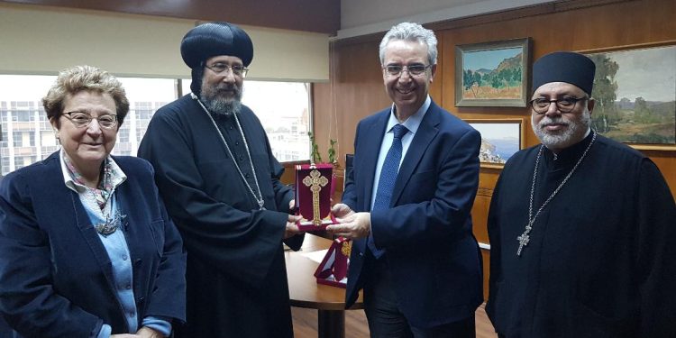 (العربية) تجديد بروتوكول تعاون بين المركز الثقافي القبطي الأرثوذكسي وجامعة أرسطو باليونان