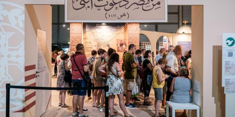 معرض عن رحلة العائلة المقدسة في مصر بملتقى ريميني الدولي في إيطالية بالتعاون مع المركز
