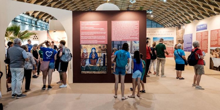 Holy Family’s Journey in Egypt at the Rimini International Meeting in Italy in Collaboration with the COCC