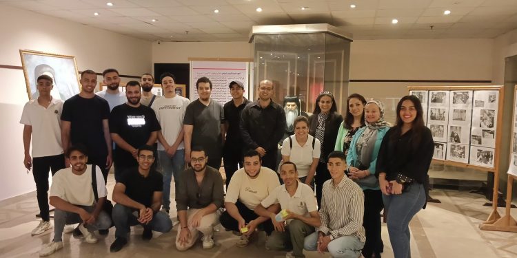 (العربية) طلاب معهد سيناء العالي للسياحة والفنادق براس سدر في زيارة المركز