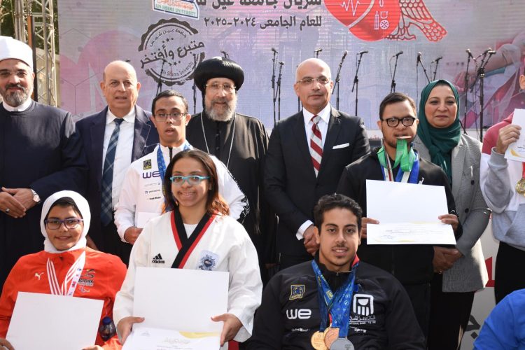 (العربية) نيافة أنبا إرميا يشهد افتتاح مهرجان العطاء الأول “شريان جامعة عين شمس”