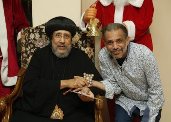 تهنئة رأس السنة 2025 بالمركز الثقافي القبطي الأرثوذكسي