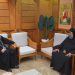 نيافة الأنبا إرميا يهنىء نيافة الأنبا مكاريوس بعيد الميلاد المجيد