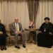 Ain Shams University’s President and his Vice President felicitate His Grace Bishop Ermia and the Coptic brethren on the glorious Nativity