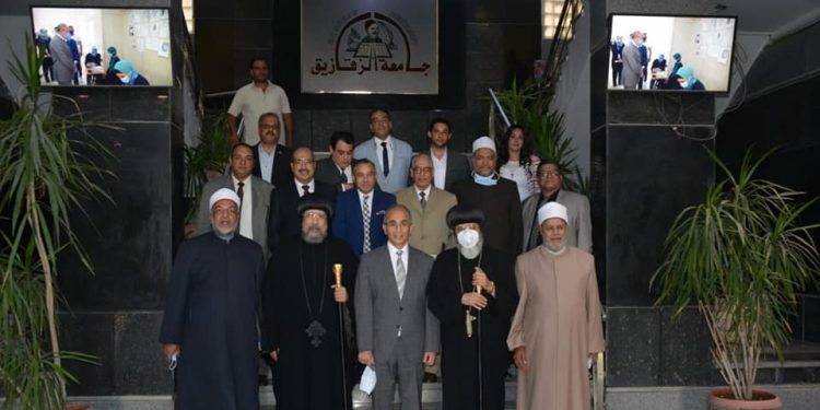 (العربية) توقيع بروتوكول تعاون بين بيت العائلة المصرية وجامعة الزقازيق