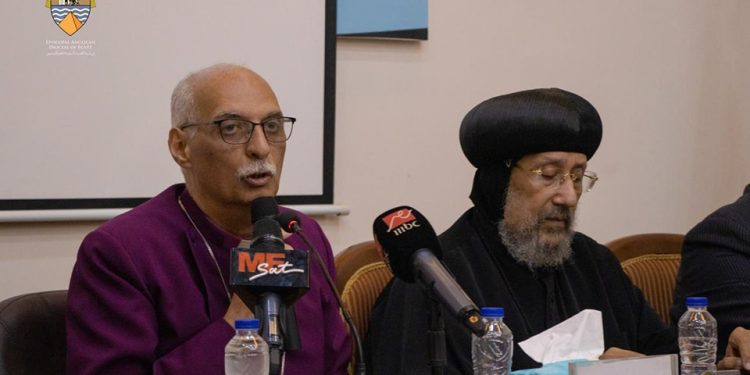 نيافة أنبا إرميا يشارك في المؤتمر الدولي (التطورات العلمية الحديثة وعلاقتها بالقيم الدينية والأخلاق)