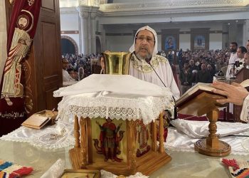نيافة الانبا ارميا يرأس القداس بطاحونة القديس البابا كيرلس السادس بعزبة خير الله