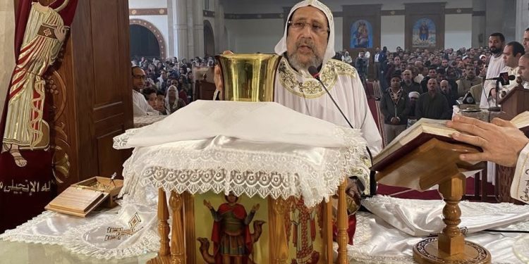 نيافة الانبا ارميا يرأس القداس بطاحونة القديس البابا كيرلس السادس بعزبة خير الله