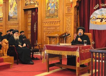 عظة «دور الكنيسة في البنيان الروحي للإنسان من خلال كتابات القديس البابا كيرلس السادس» لنيافة أنبا إرميا بمطرانية مار جرجس – مغاغة