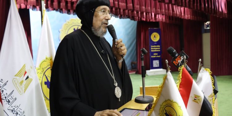 نيافة الأنبا إرميا يلقى كلمة في الجلسة الافتتاحية لختام فعاليات “الملتقى الحواري لبناء الوعي وتعزيز الهوية المصرية”