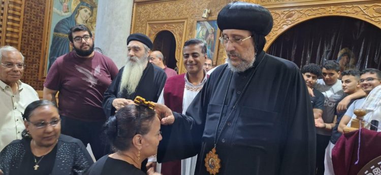 (العربية) نيافة أنبا إرميا يلقى عظة روحية في كنيسة السيدة العذراء والقديس أنبا باخوميوس بالإسكندرية