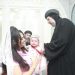نيافة أنبا إرميا يعمد الطفلة «بارثينيا برسوم تامر»