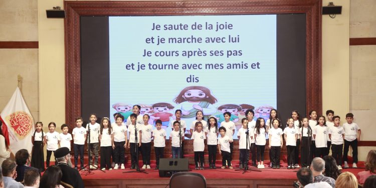 (العربية) الحفل السابع لخدمة مدارس الأحد باللغة الإنجليزية والفرنسية “سما كيدز” ومدرسة الشمامسة بالمركز – 2025م