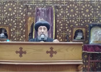 عظة نيافة أنبا إرميا في عشية اليوم الثاني من نهضة العذراء بكنيسة القديسة السيدة العذراء مريم بكفر الصعيدي بمنيا القمح بعنوان «القديس يوسف النجار بين الشك واليقين»