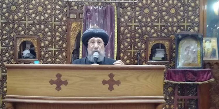 عظة نيافة أنبا إرميا في عشية اليوم الثاني من نهضة العذراء بكنيسة القديسة السيدة العذراء مريم بكفر الصعيدي بمنيا القمح بعنوان «القديس يوسف النجار بين الشك واليقين»