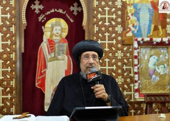 عظة نيافة أنبا إرميا في نهضة العذراء بكنيسة السيدة العذراء مريم الأثرية بسخا بعنوان «القديس يوسف النجار»