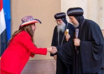 بحضور نيافة الانبا ارميا… السفارة الأمريكية بالقاهرة تحتفل بعيد الاستقلال