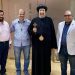 نيافة الأنبا إرميا يستقبل المهندس بيشوي صبحي والمهندس بيسنتي القس أغاثون