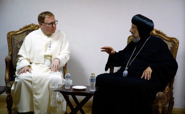 His Grace Bishop Ermia receives Head of the Canon Law Department at Pázmány Péter Catholic University – Budapest