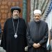 The Grand Imam meets Dr. Abdel-Ghani, Bishop Ermia, and Ambassador Moussa