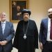 نيافة الأنبا إرميا يستقبل الأمين العام لمجلس كنائس الشرق الأوسط