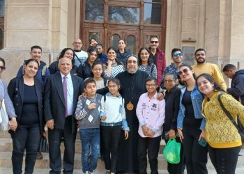 أسرة الوداعة لخدمة القدرات الخاصة "ذوي الهمم" بكاتدرائية رئيس الملائكة الجليل ميخائيل بطنطا، في زيارة للمركز الثقافي القبطي الأرثوذكسي