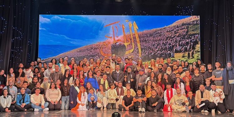 نيافة الأنبا إرميا يشهد العرض المسرحي السادس «الراباي» بمسرح الأنبا رويس
