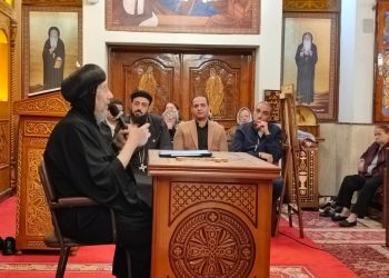 “The Golden”.. His Grace Anba Ermia’s Sermon on the Commemoration of the Departure of Pope Shenouda III at St. Mary Church in Al-Mahmoudia – Shubra