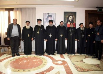 أجتماع لجنة الألحان بالمجمع المقدس بالمركز الثقافي القبطي الأرثوذكسي
