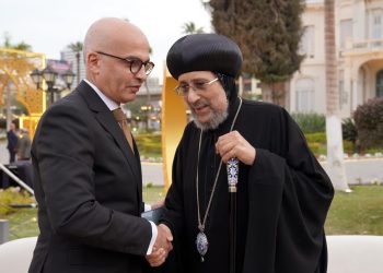 His Grace Anba Ermia participates in Ain Shams University’s annual Iftar