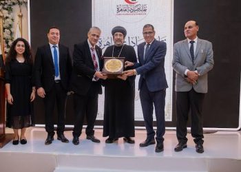 مشاركة وتكريم نيافة أنبا إرميا في احتفالية نقابة صيادلة القاهرة بأعياد الربيع بحضور قيادات الدولة والشخصيات العامة