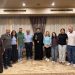 شباب كنيسة مار مرقس بلندن يزورون نيافة أنبا إرميا بالمركز الثقافي القبطي الأرثوذكسي
