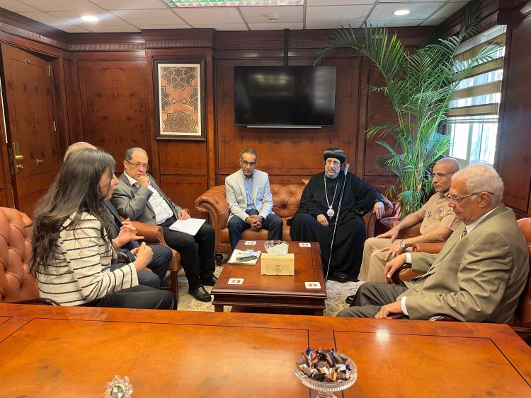 المركز الثقافي القبطي الأرثوذكسي يزور مركز البحوث الطبية والطب التجديدي ويبحث سبل التعاون في الإعلام الطبي والبحث العلمي